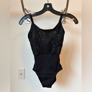 Ainslewear Black Camisole Leotard
